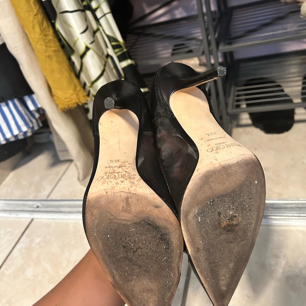 Jimmy Choo Heels, Worn Once Or Twice. - image 6